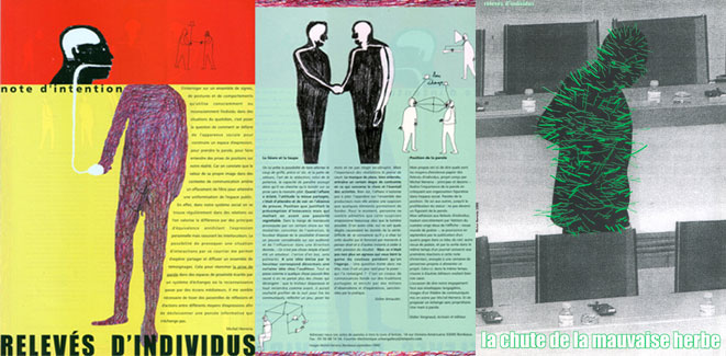 Relevs d'individus (Michel Herreria)