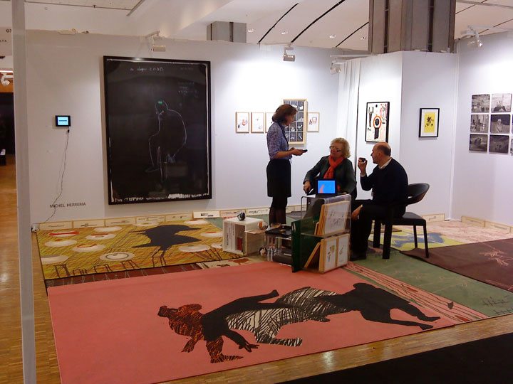 Salon du dessin contemporain-Carrousel du Louvre (Michel Herreria)